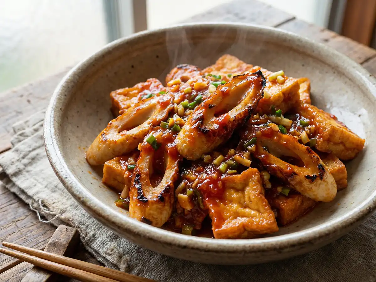 ちくチリ（時短エビチリ）