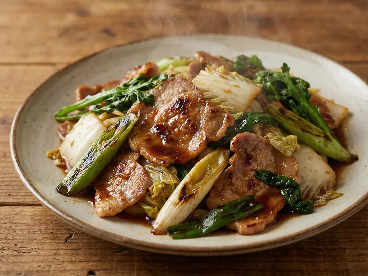 冬野菜の回鍋肉