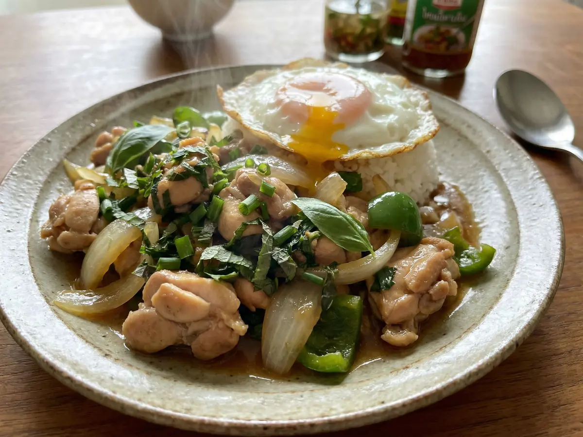 ガパオライス（超簡単ガパオ）