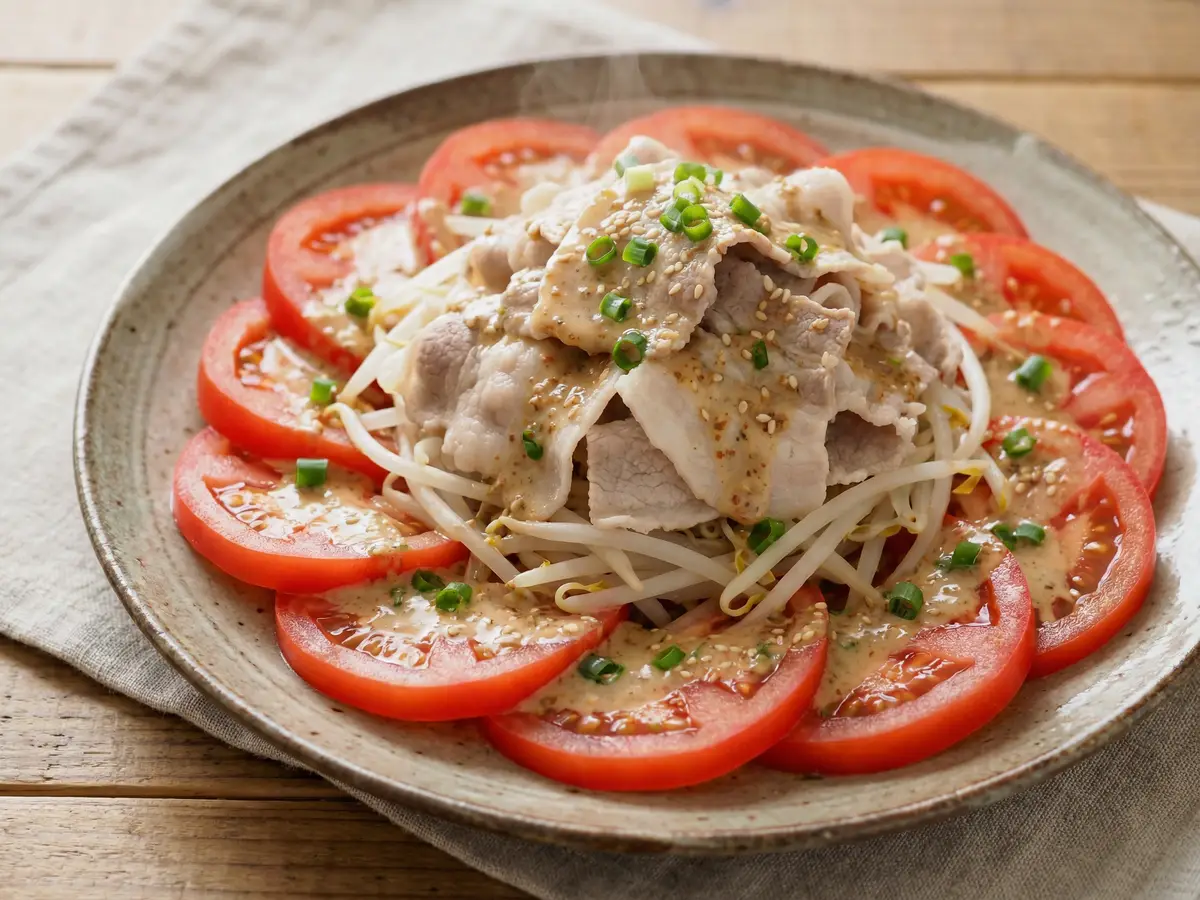 万能ごまドレッシングサラダ