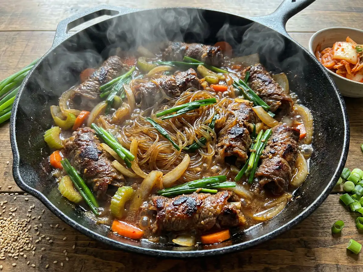 時短プルコギ（リンゴジュースで）