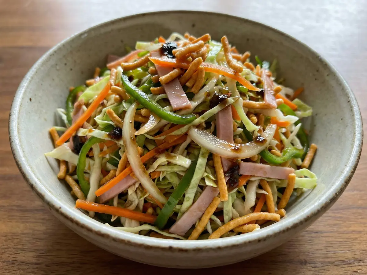 ベビースターコールスローサラダ