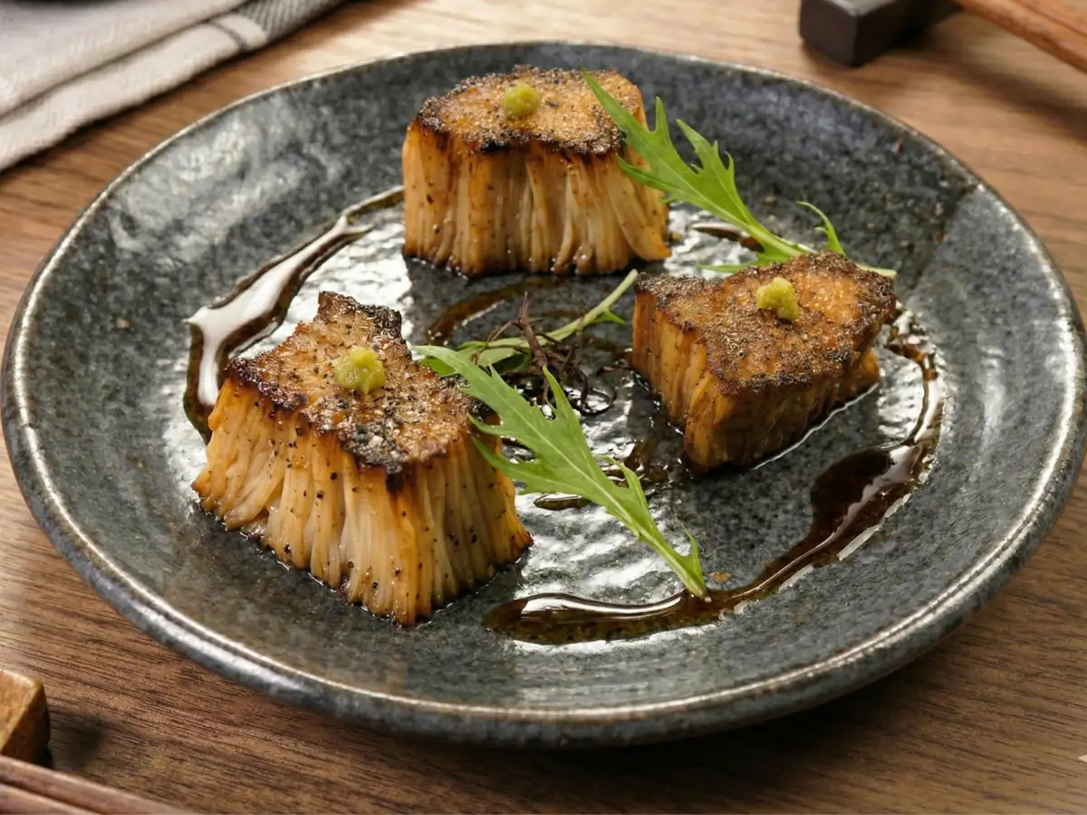 えのきの石づきソテー