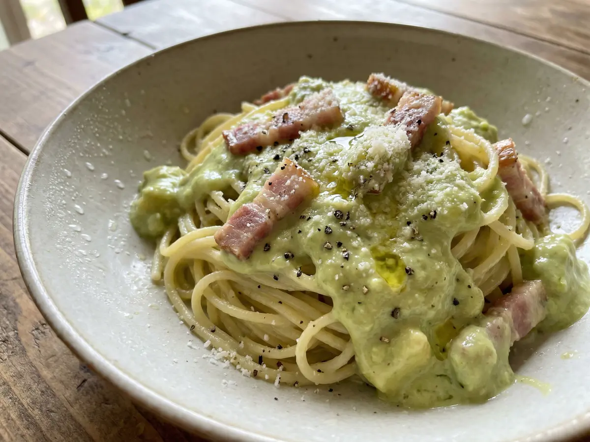 アボカド冷製パスタ