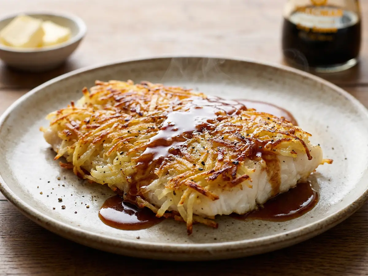 パンガシウスのポテト焼き