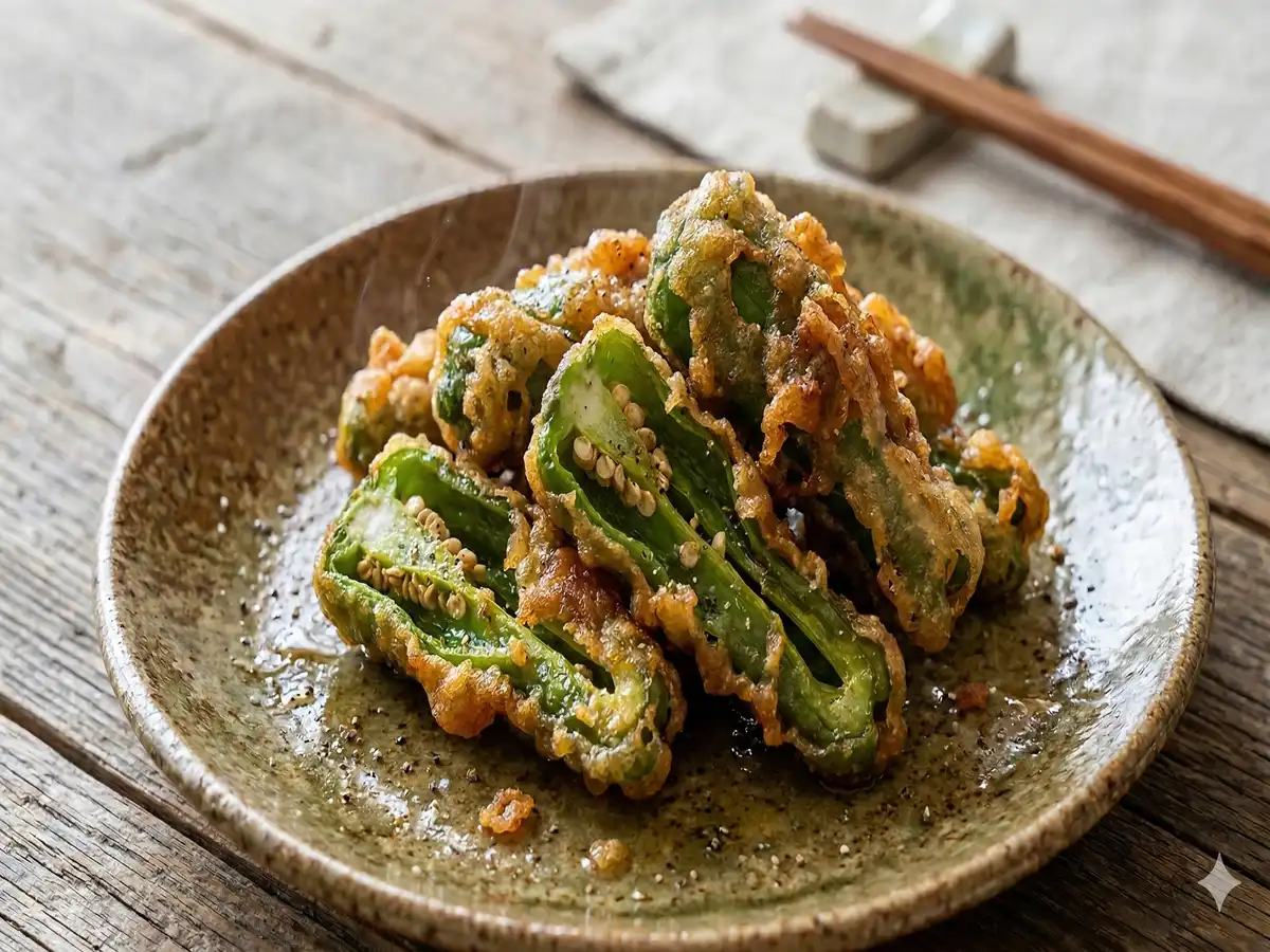 ピーマンの唐揚げ