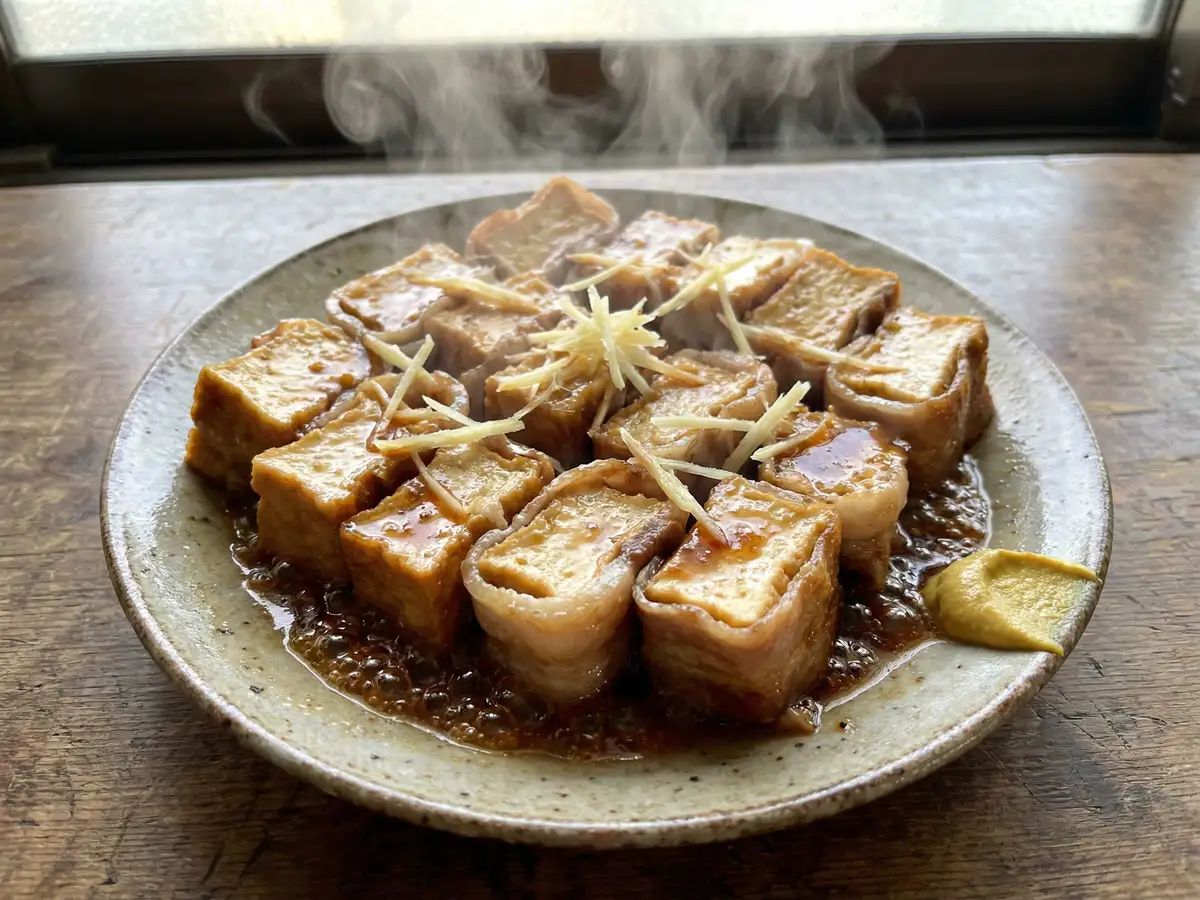 厚揚げ角煮