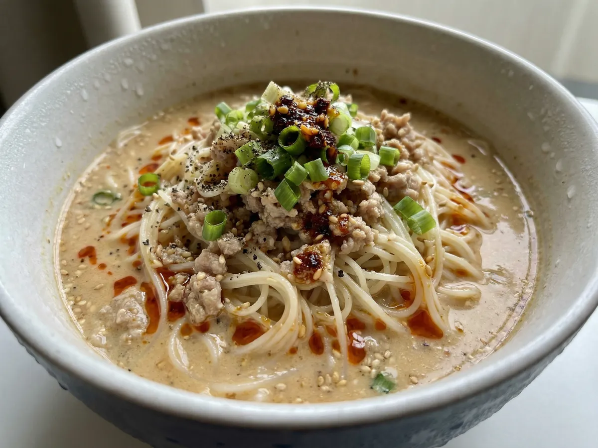 冷やし坦々そうめん