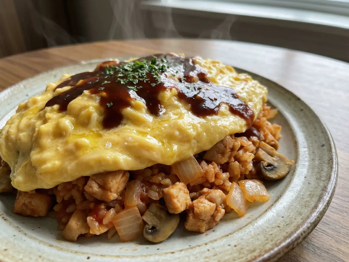 トロトロ卵のオムライス