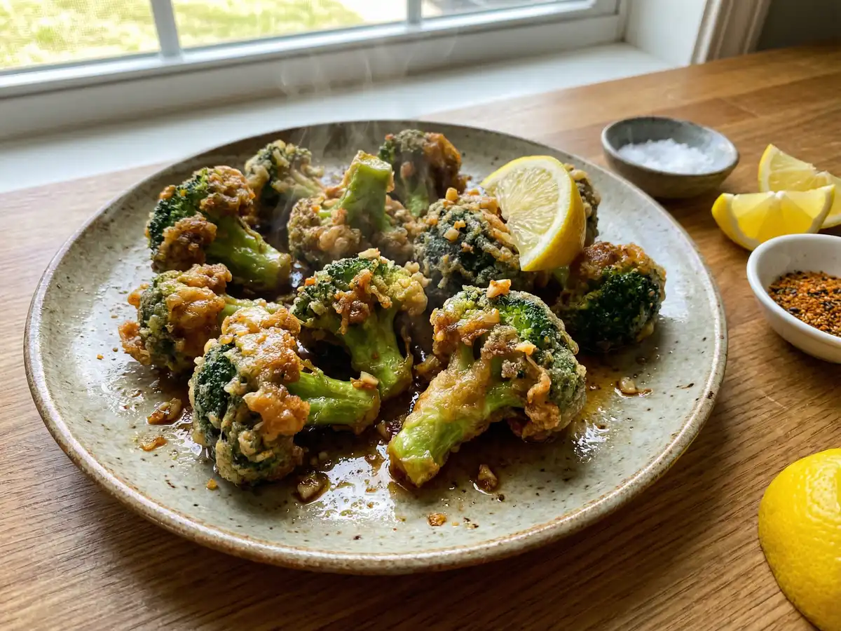 ブロッコリーの唐揚げ