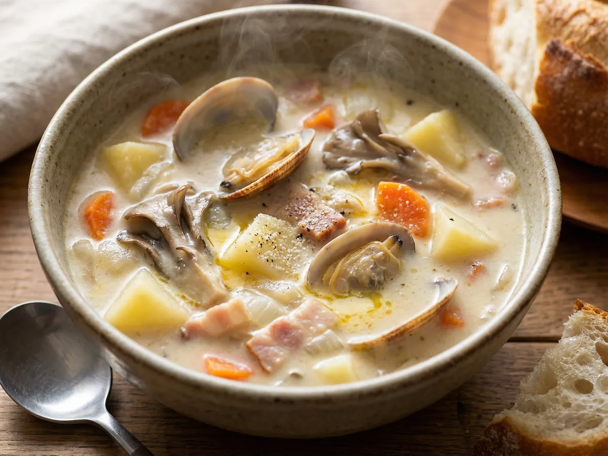 クラムチャウダー