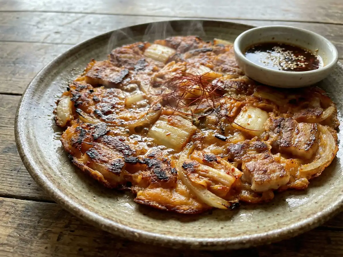 豚キムチチヂミ