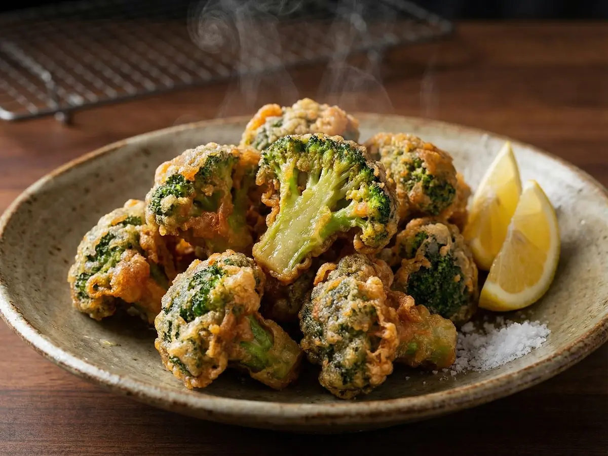 ブロッコリーの唐揚げ