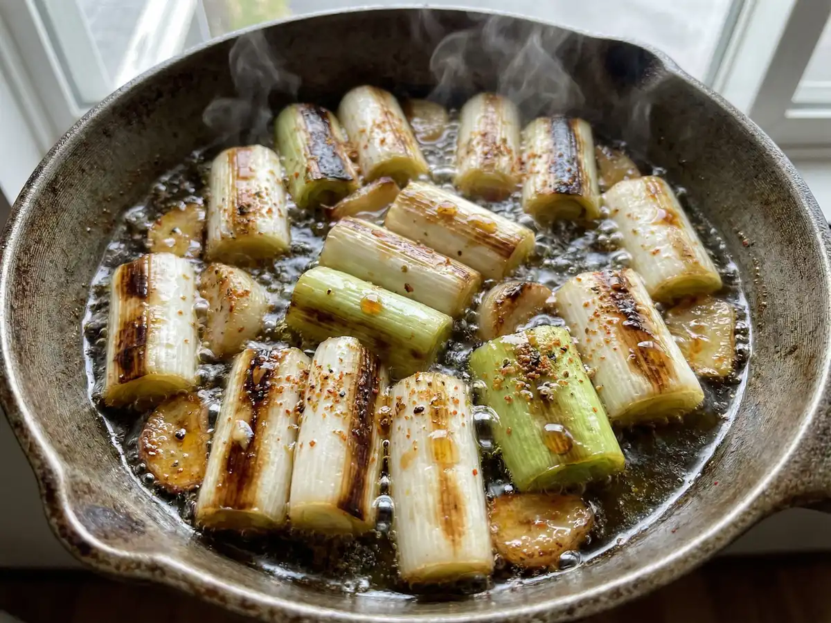 ネギージョ（ネギのアヒージョ）