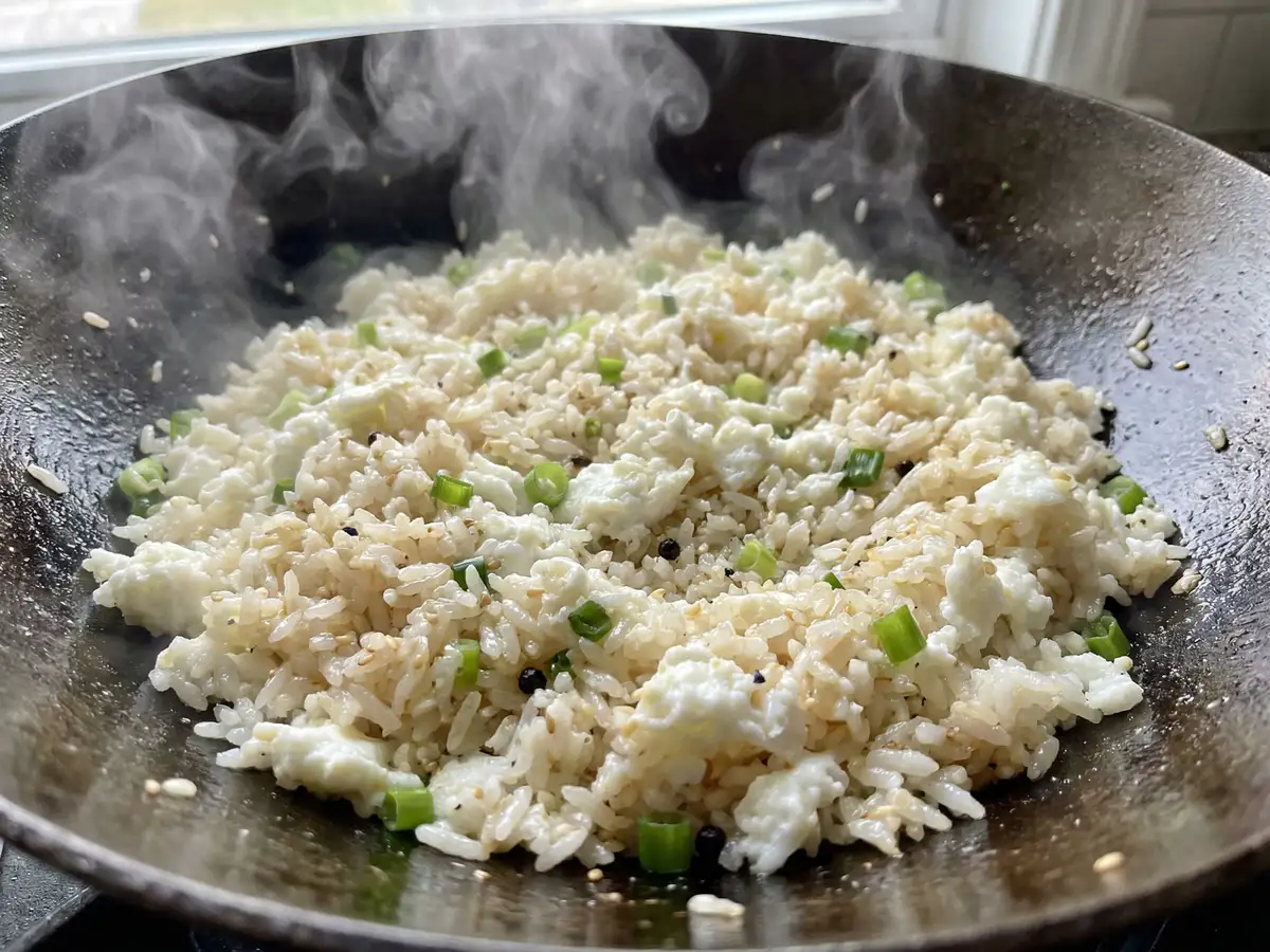 ホワイトチャーハン