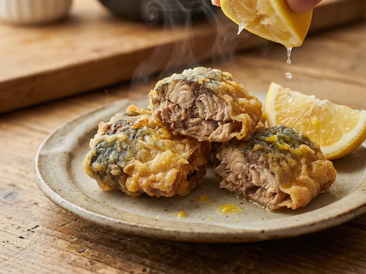 サバ缶のから揚げ