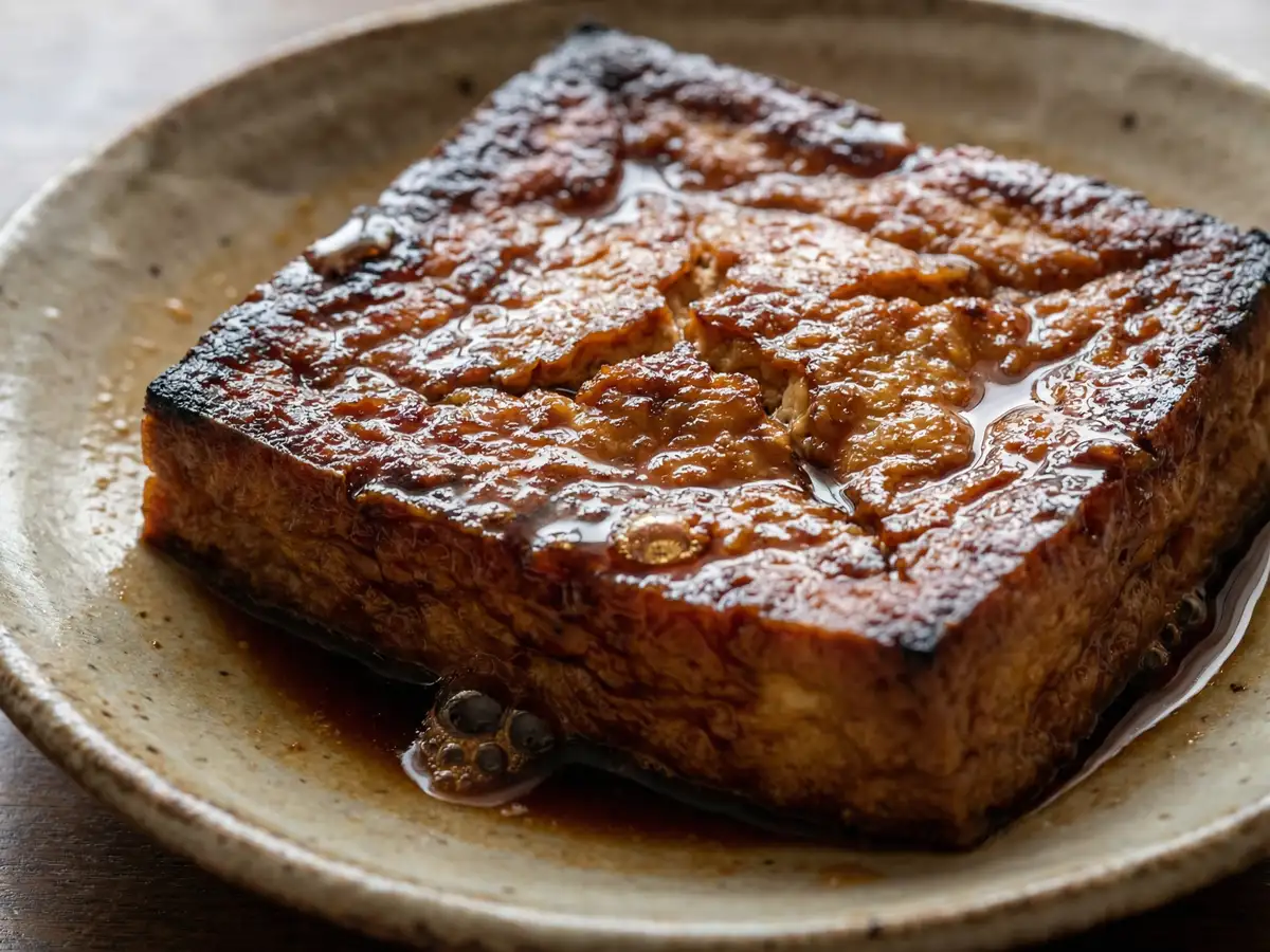 厚揚げの甘辛煮