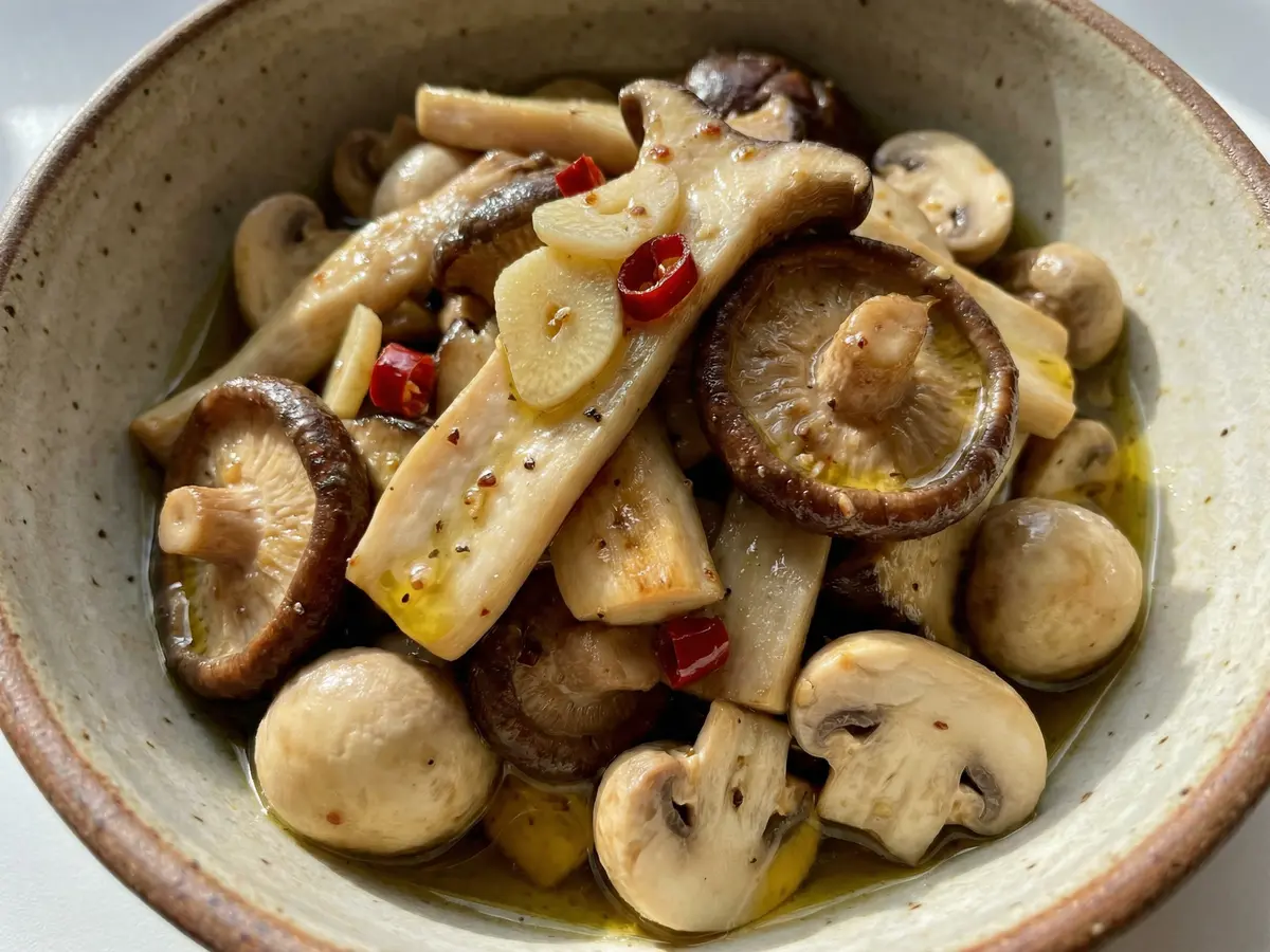 ミックスきのこのマリネ