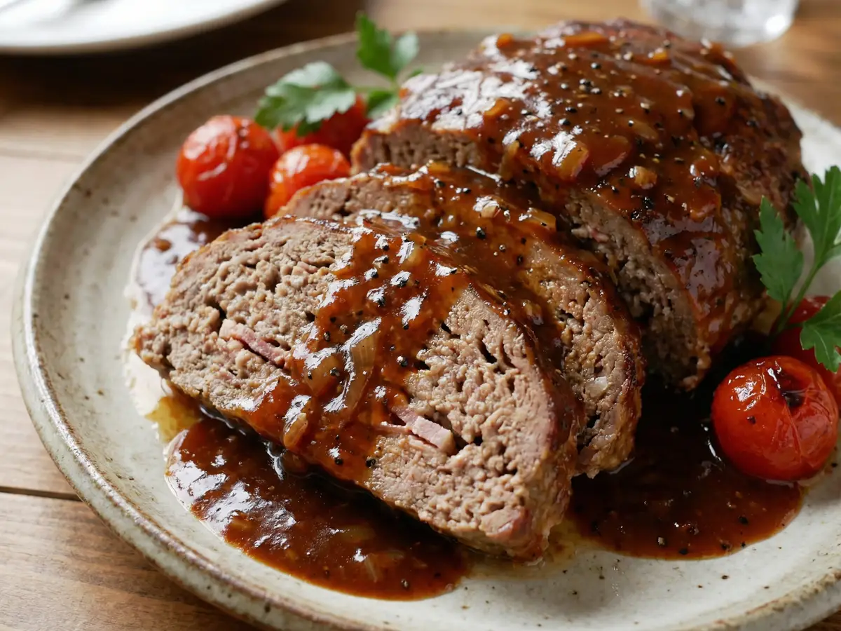 ジューシーミートローフ