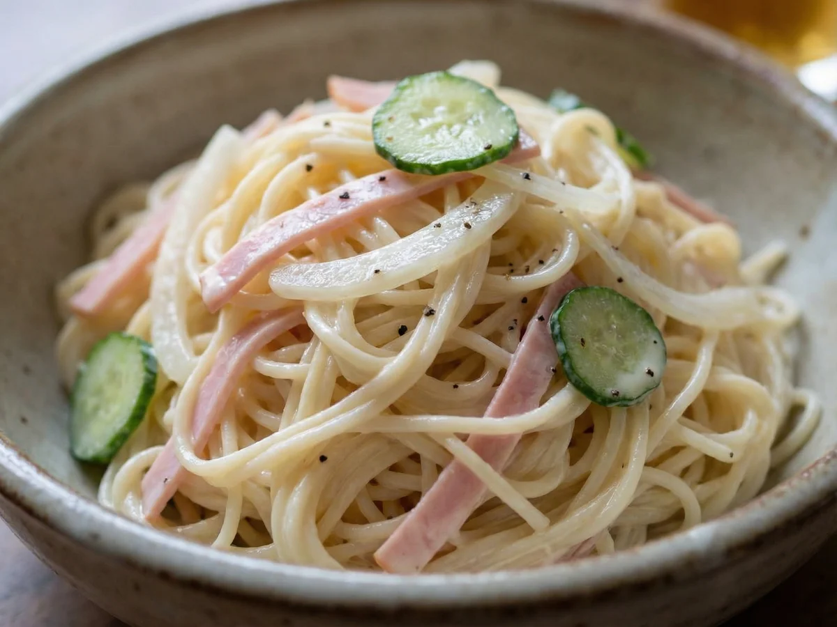 そうめんサラダ