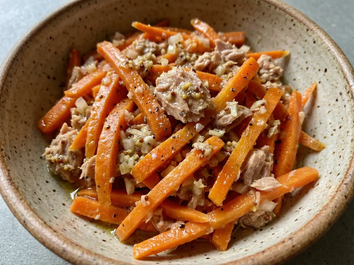 にんじんとツナのサラダ