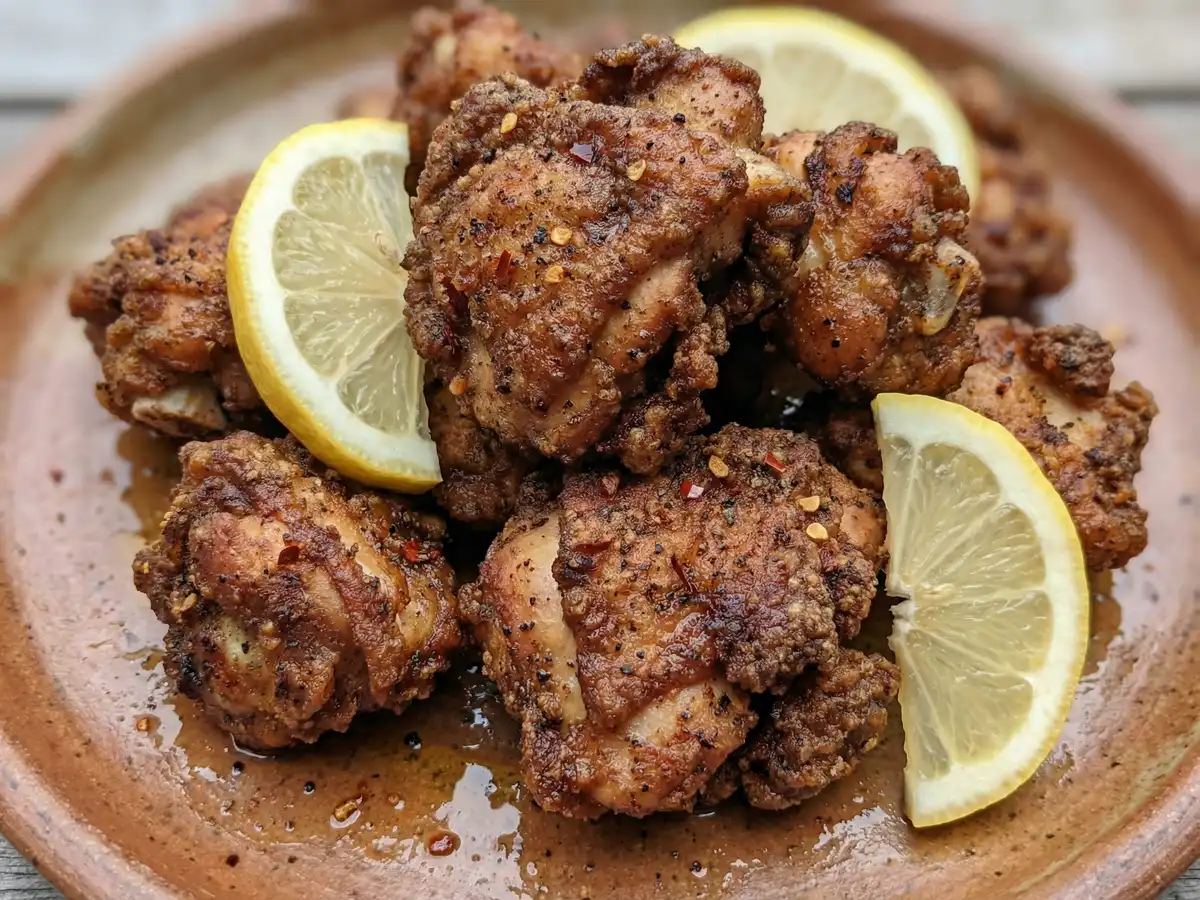 スパイシーフライドチキン