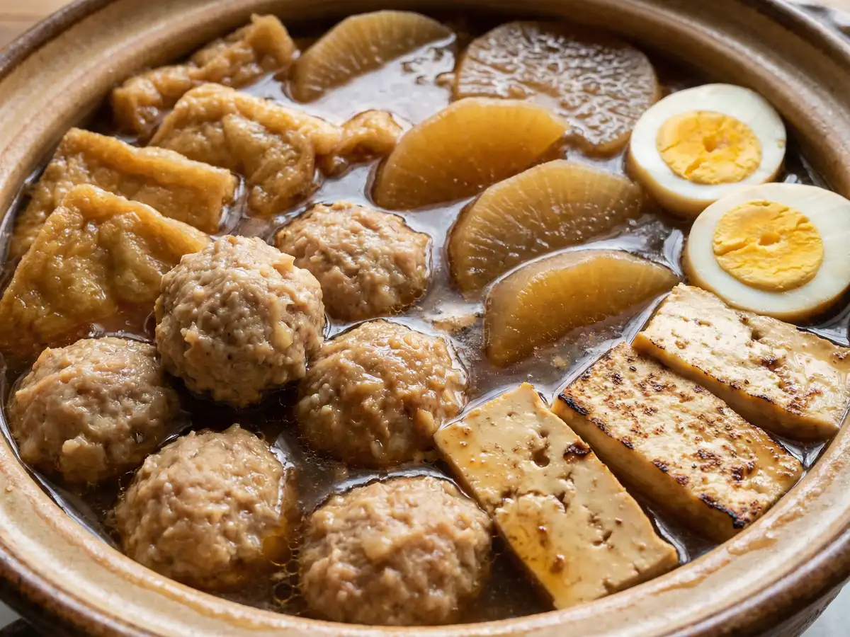 肉だんごと豆腐のコトコト鍋