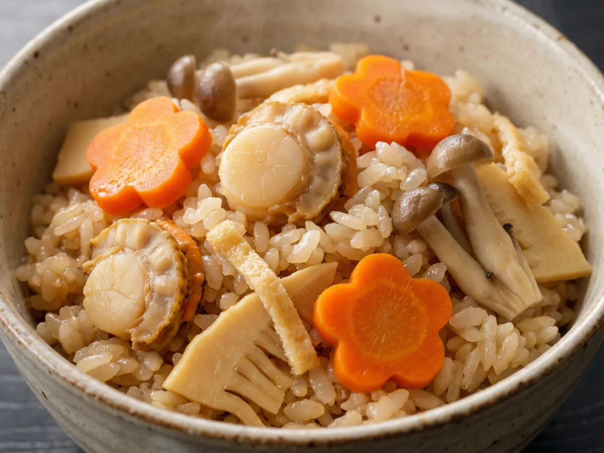 レンジ五目おこわ