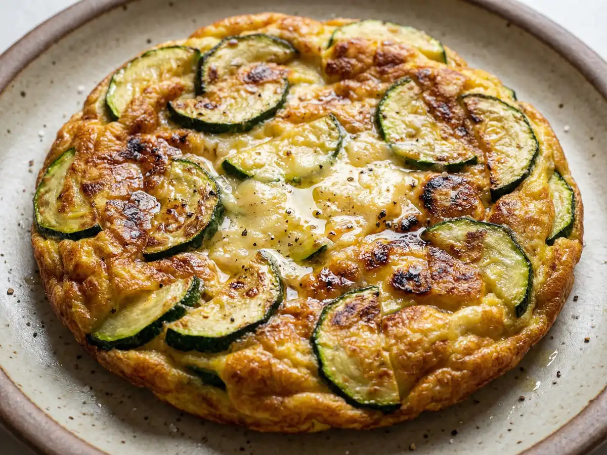 ズッキーニのオムレツ