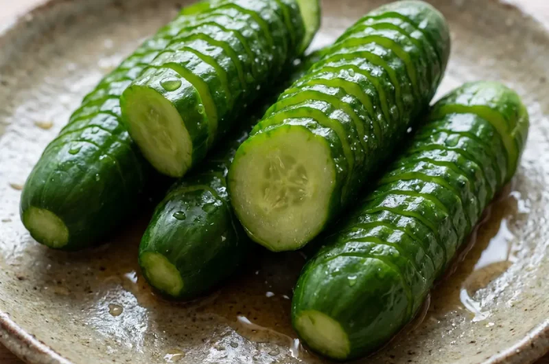 【栗原はるみさんのレシピ】じゃばらきゅうりの1本漬けの作り方