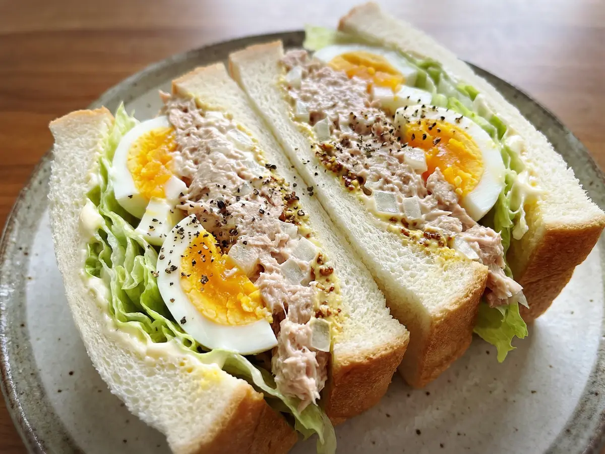 ツナ＆エッグサンド