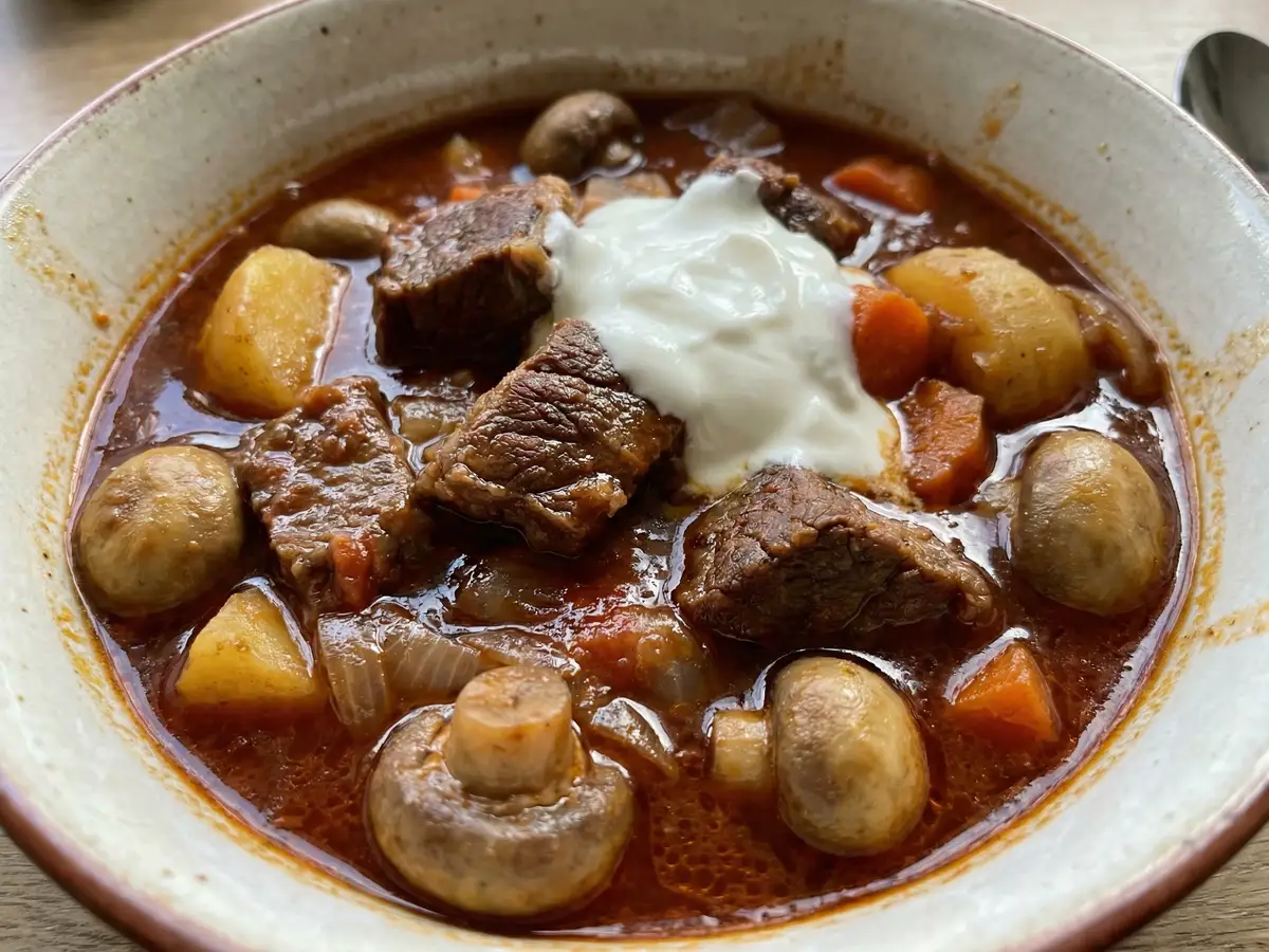 牛肉のトマトシチュー