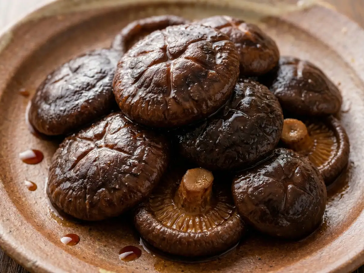 干ししいたけの含め煮