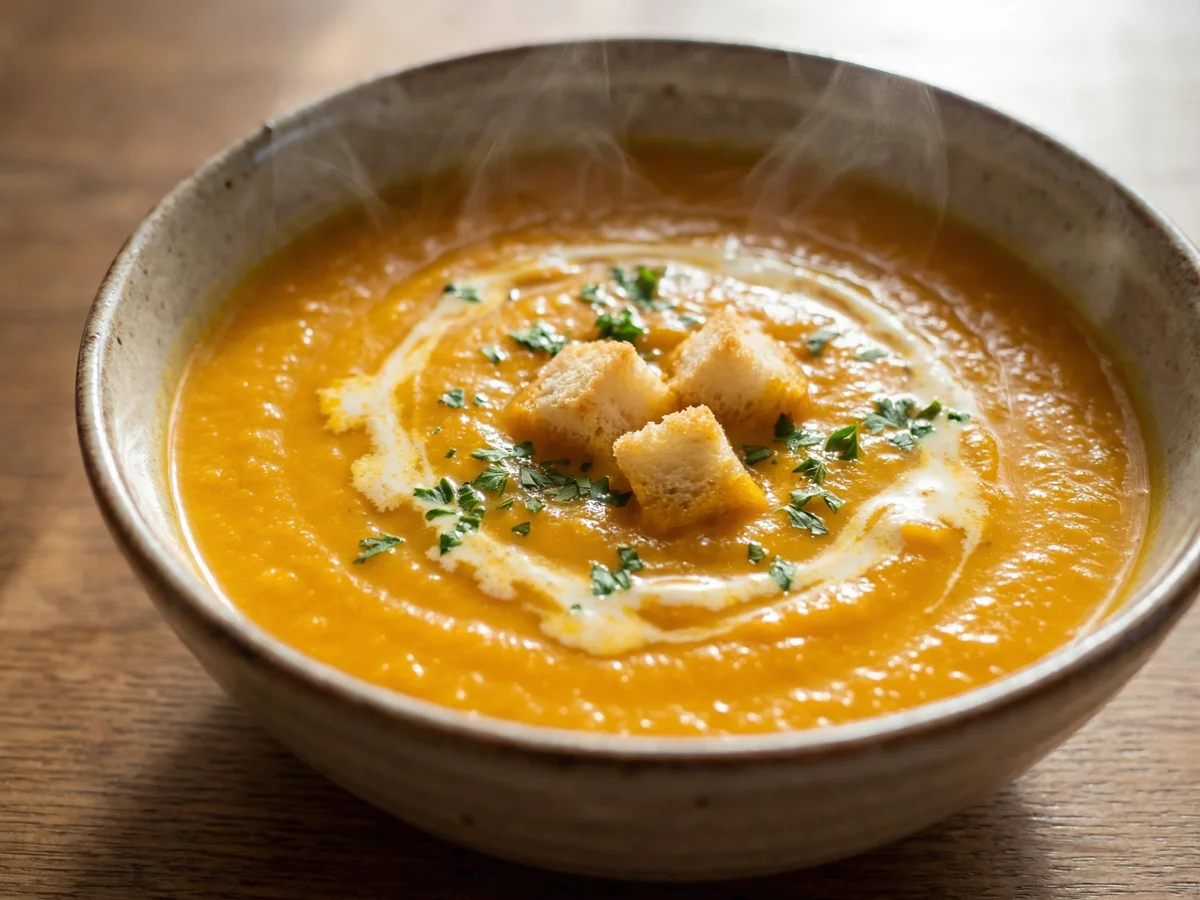 冬にんじんのポタージュ