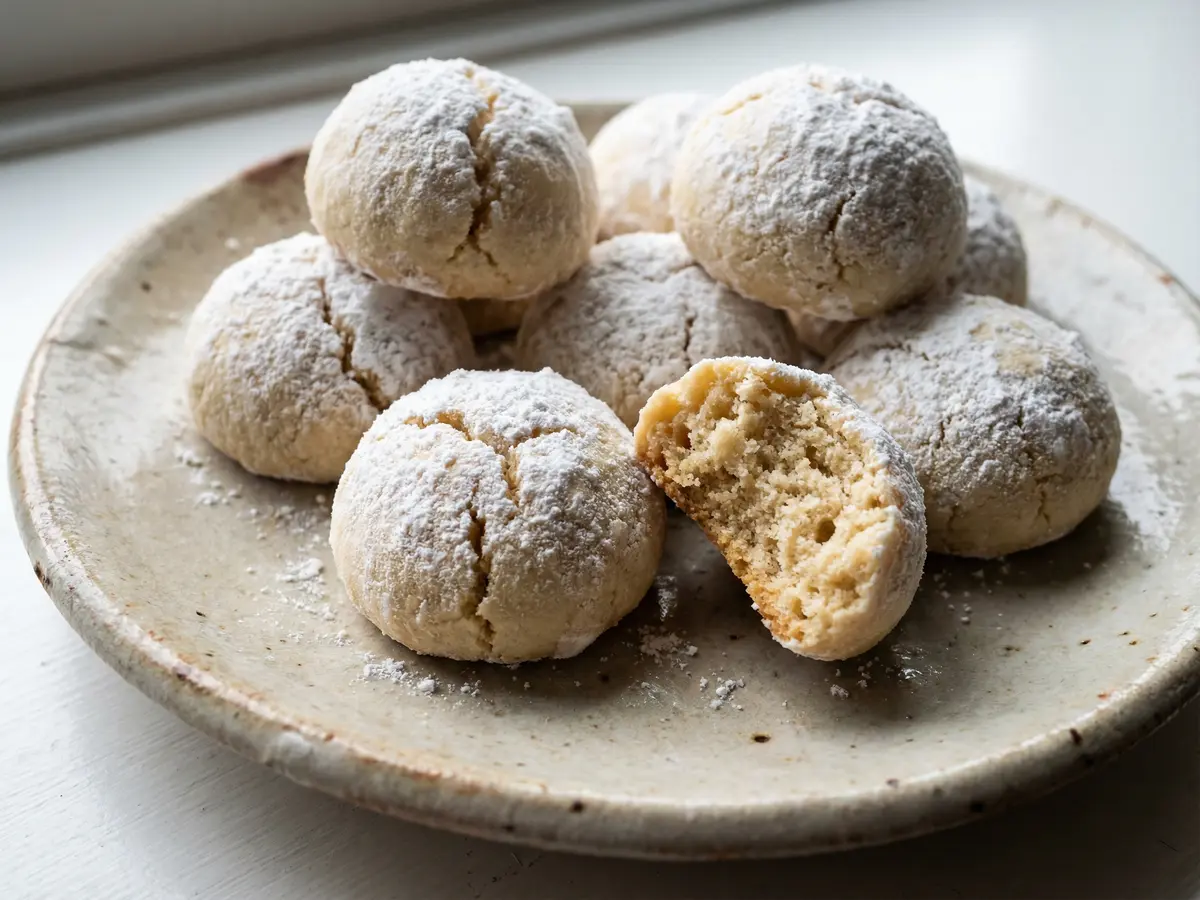 ほろほろホワイトクッキー