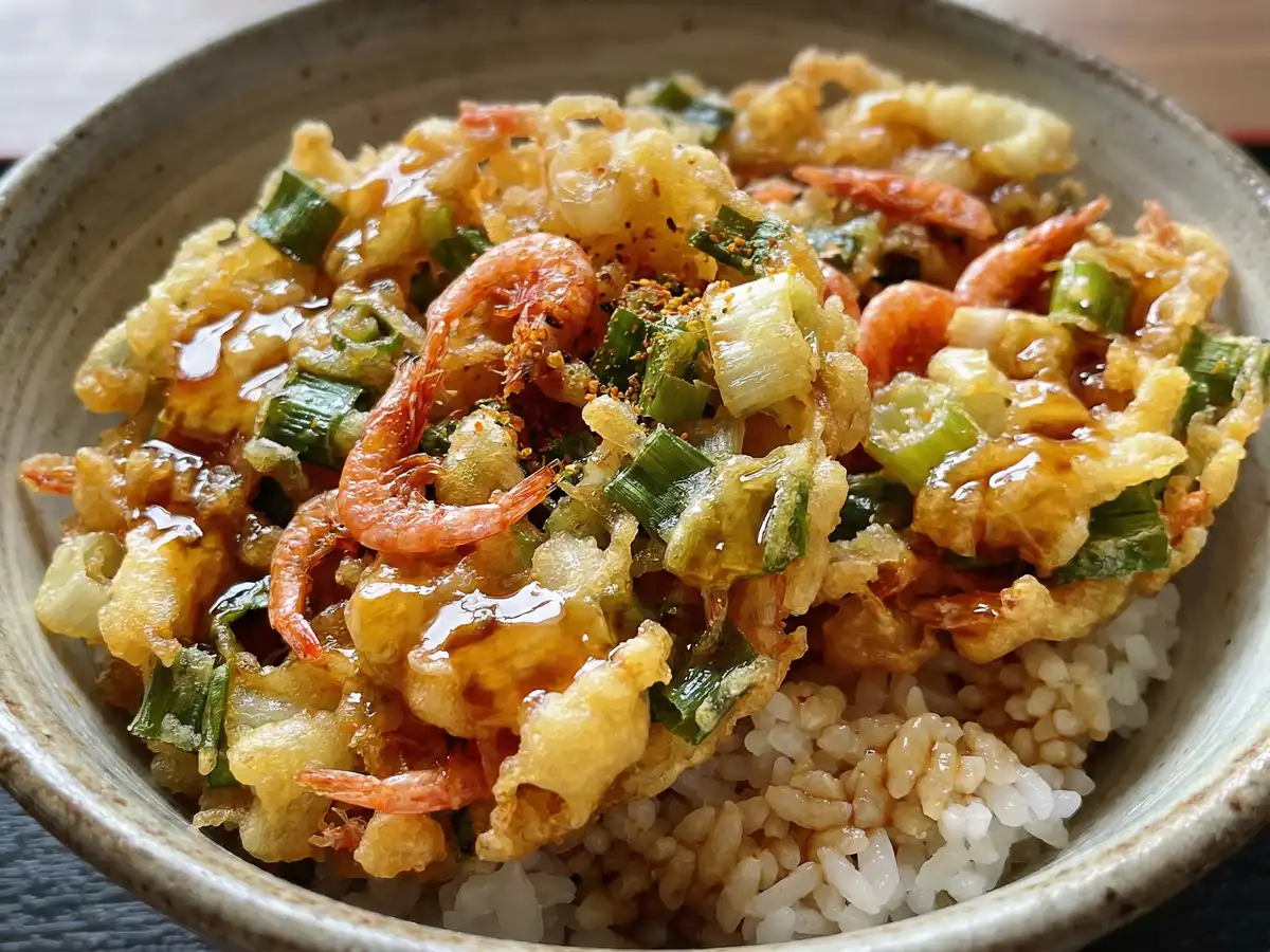 ねぎ天丼