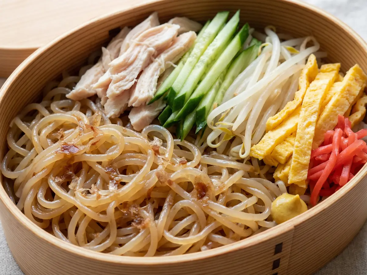 しらたきの“あえめん”弁当