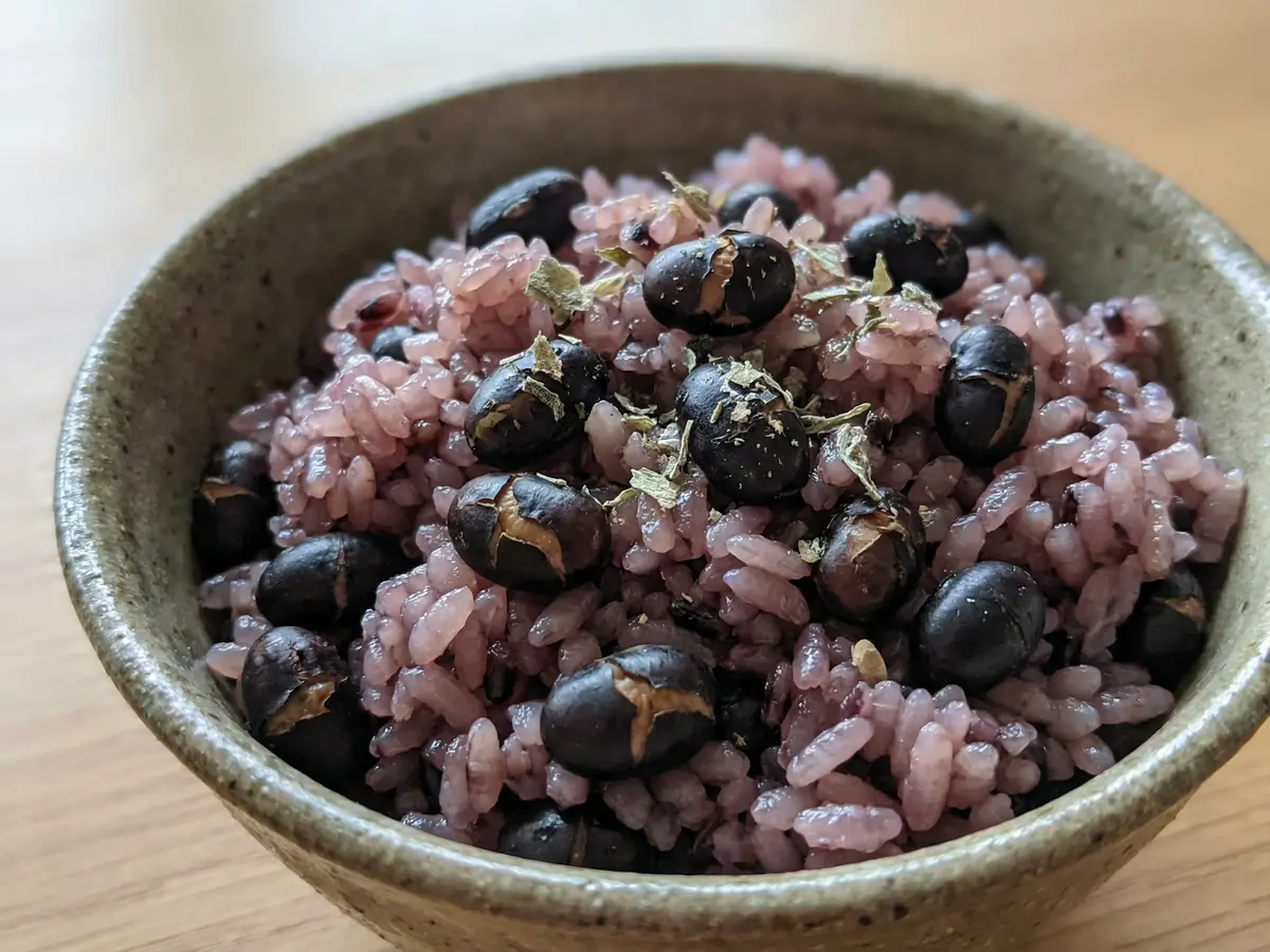 黒豆ご飯