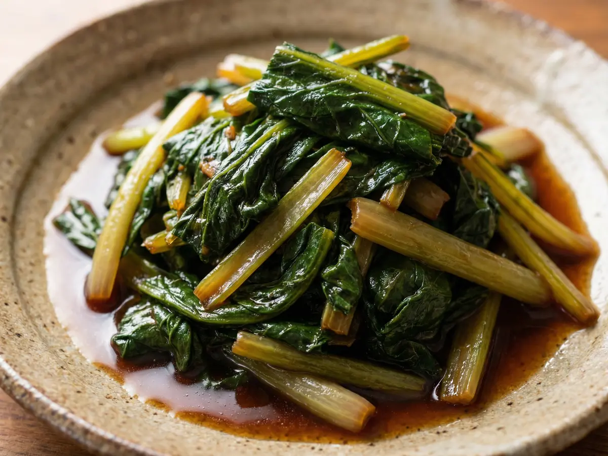 小松菜の炒め煮