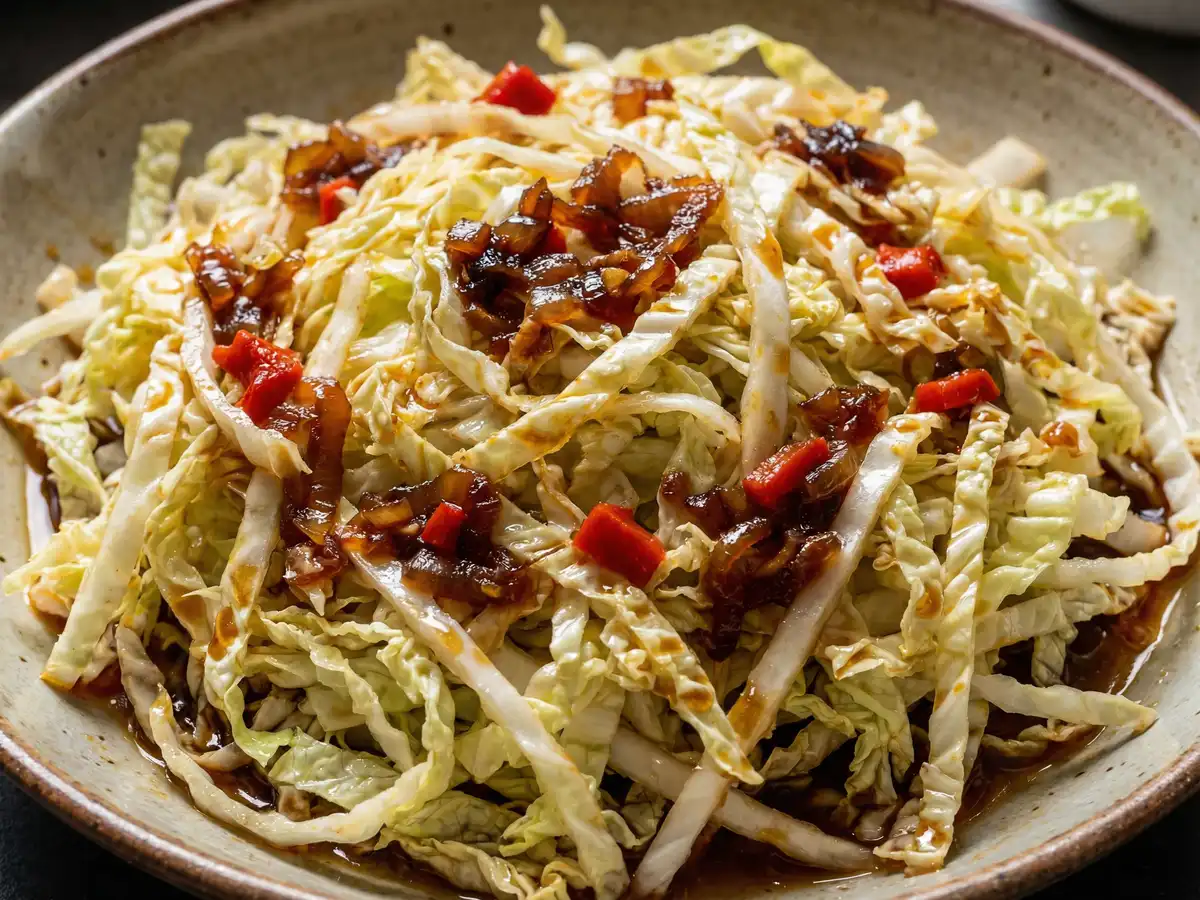 せん切り白菜のサラダ