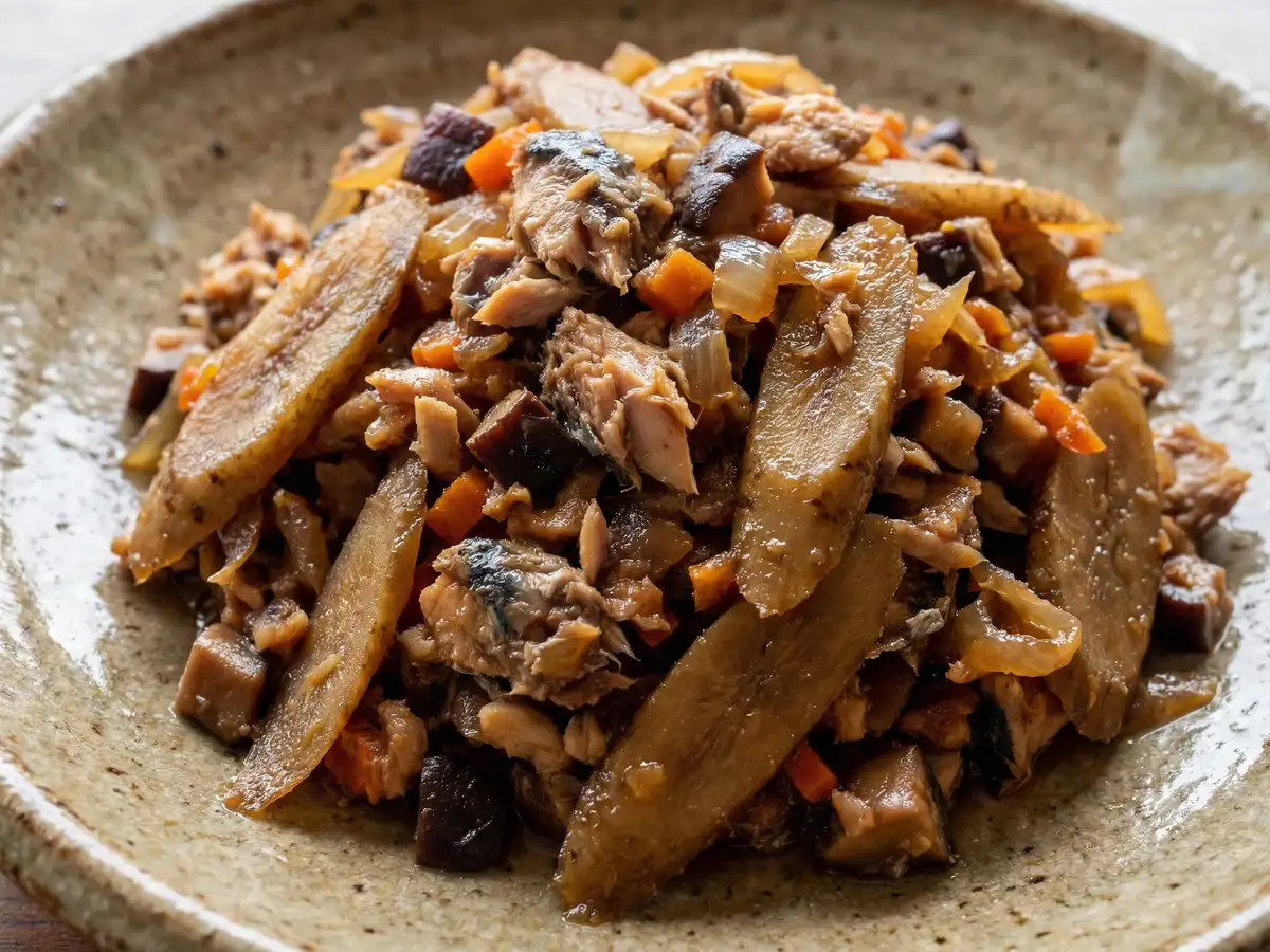 さばそぼろ たっぷりごぼう入り