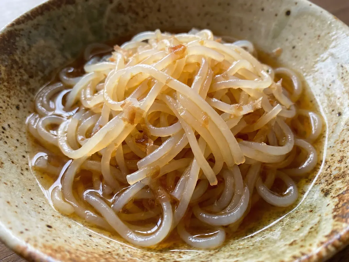 しらたきのうす味煮