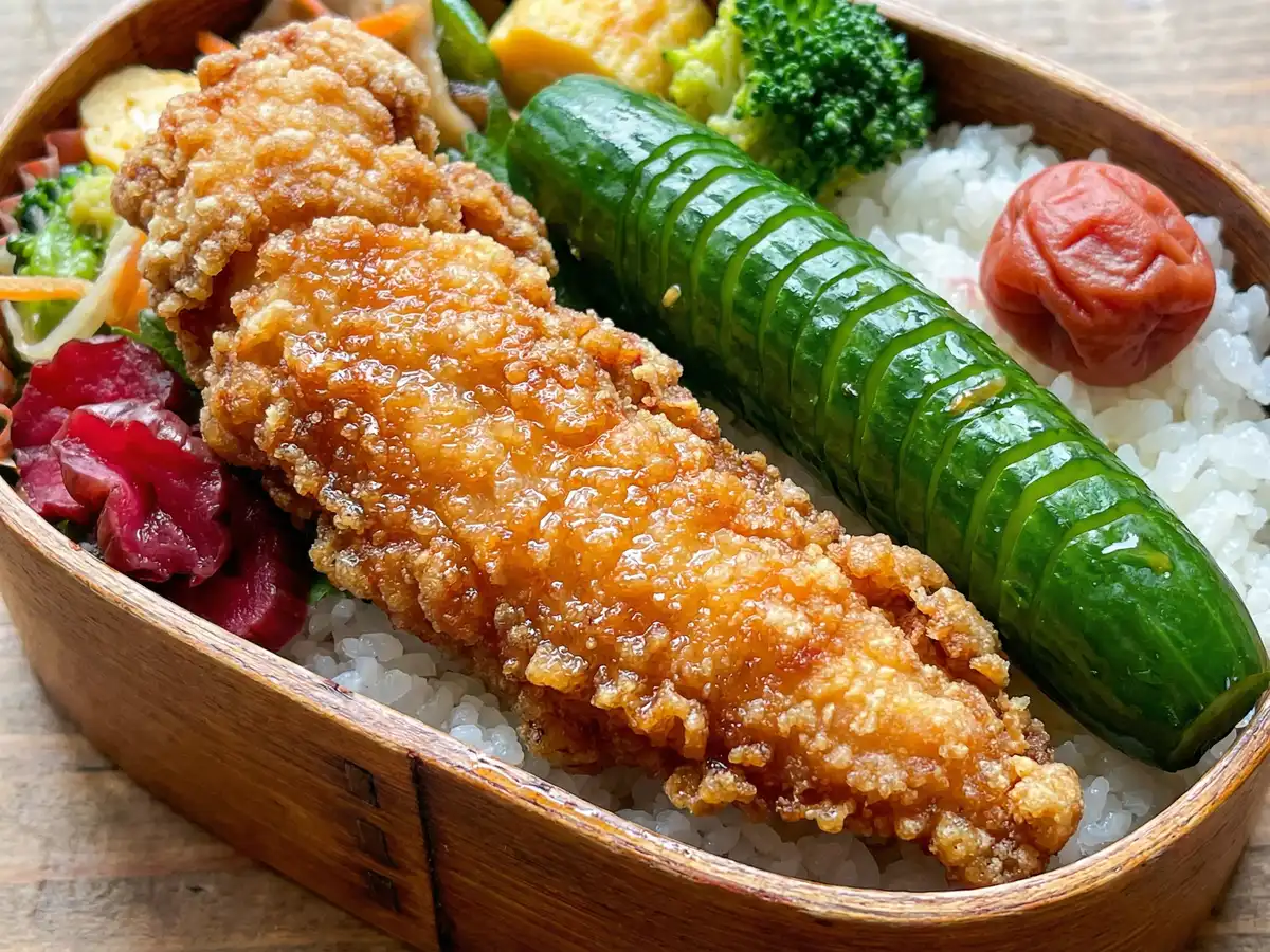ささ身の竜田揚げ弁当