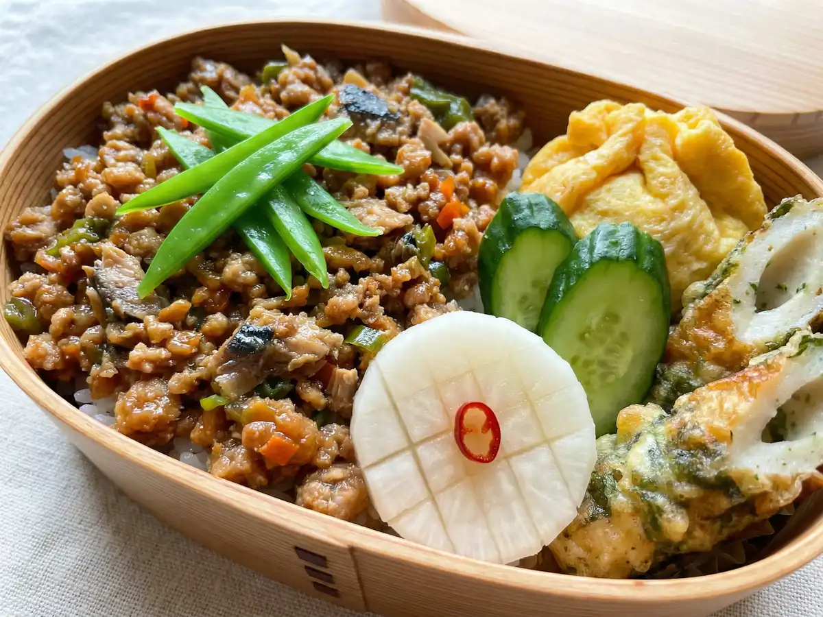 さばそぼろ弁当