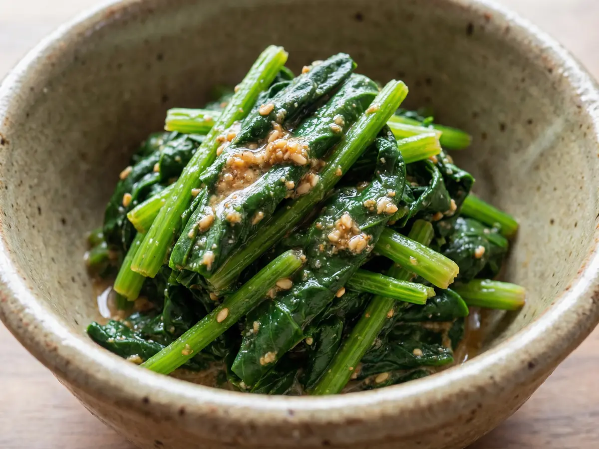 ほうれんそうのごまあえ