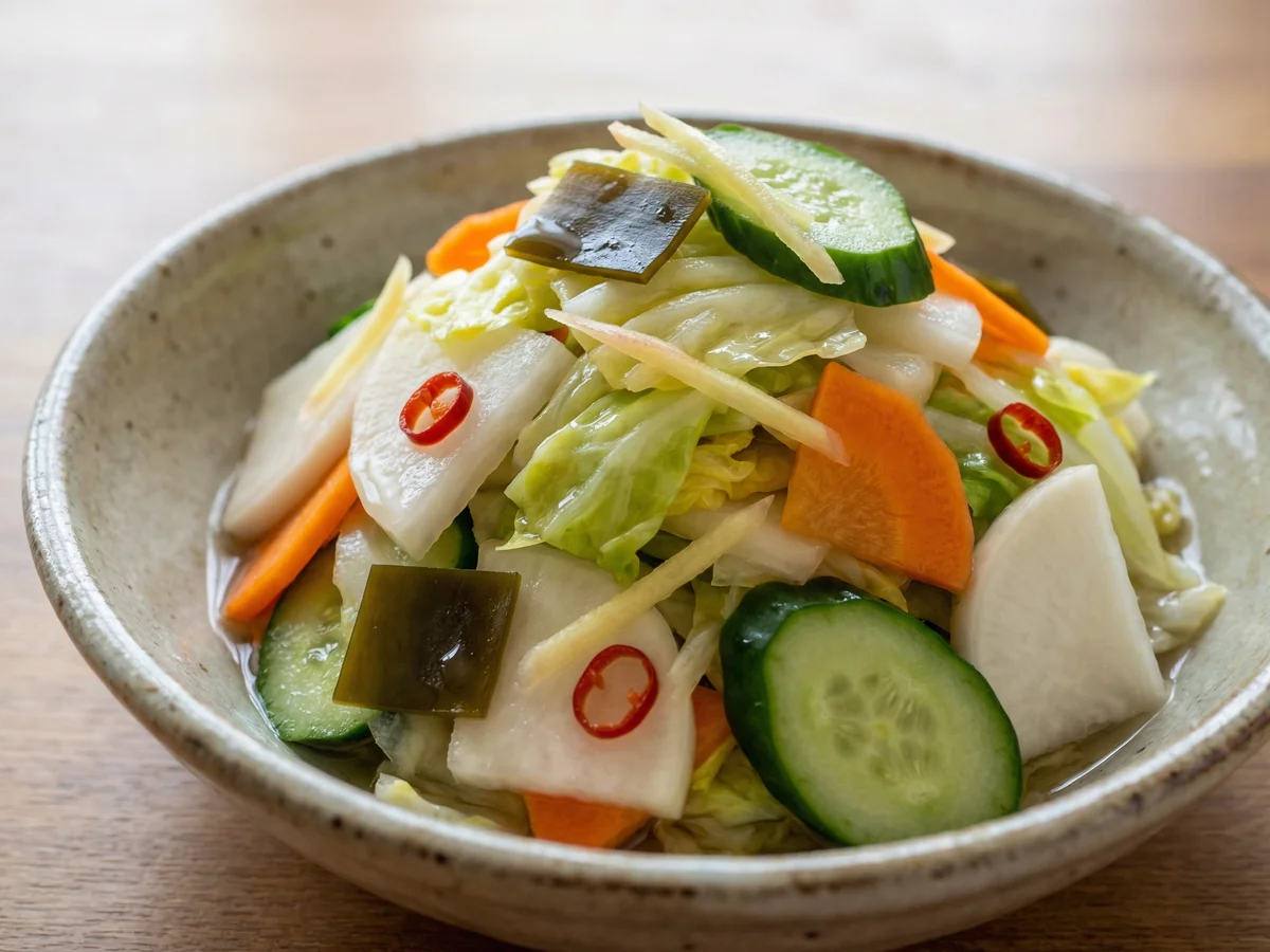野菜の即席漬け