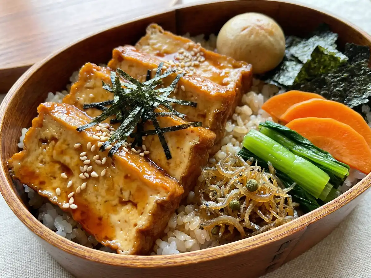 丸ごと！厚揚げ丼弁当