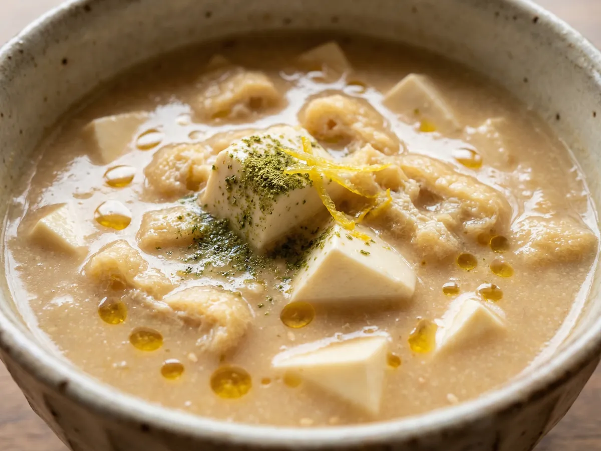 豆腐のごま汁