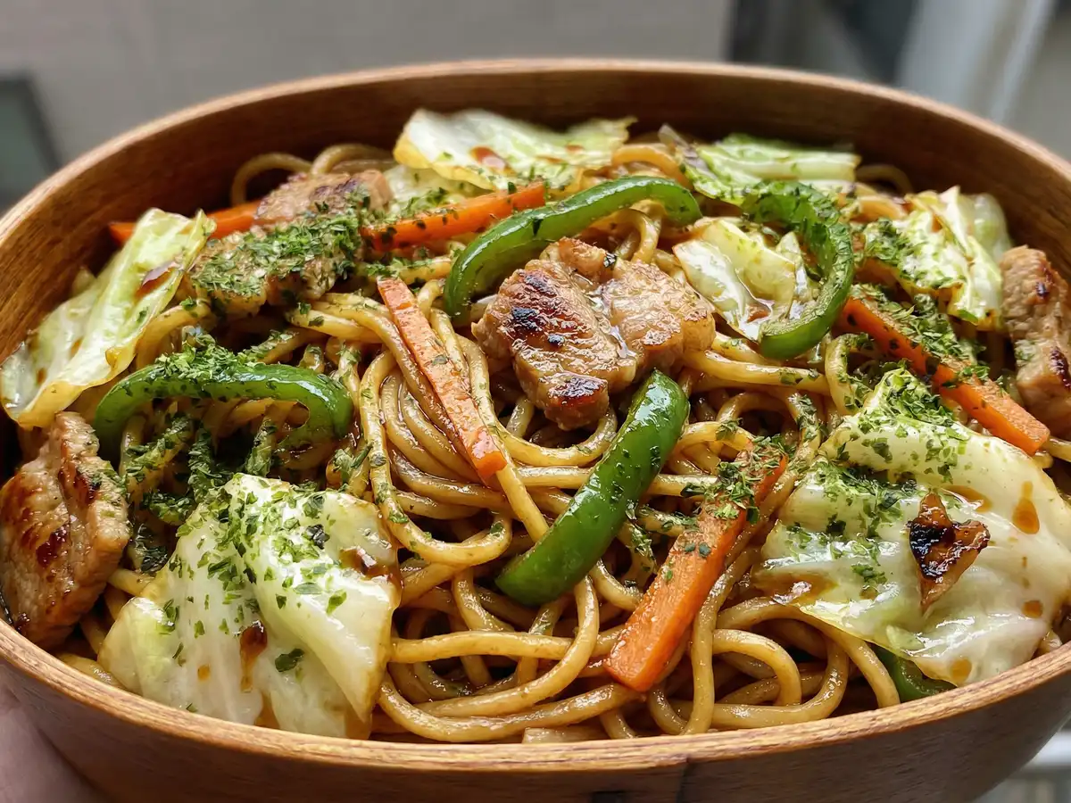 野菜たっぷり焼きそば弁当
