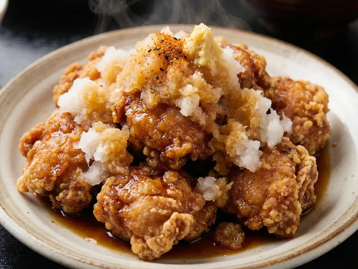 から揚げのみぞれがけ